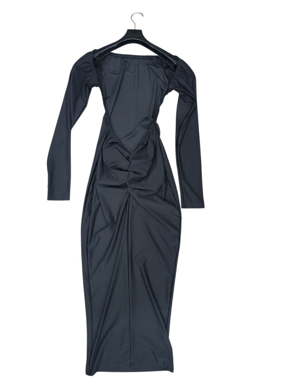 Black Open Back jumpsuit - Picture 3 of 13